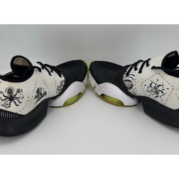 Size 14 Nike Air Zoom SuperRep Black White Volt Villains Edition CD3460-007 - Picture 8 of 12